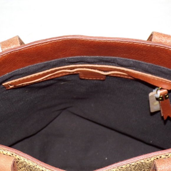 MADEWELL Transport Tote Calf Hair Leopard Bag - Picture 11 of 11